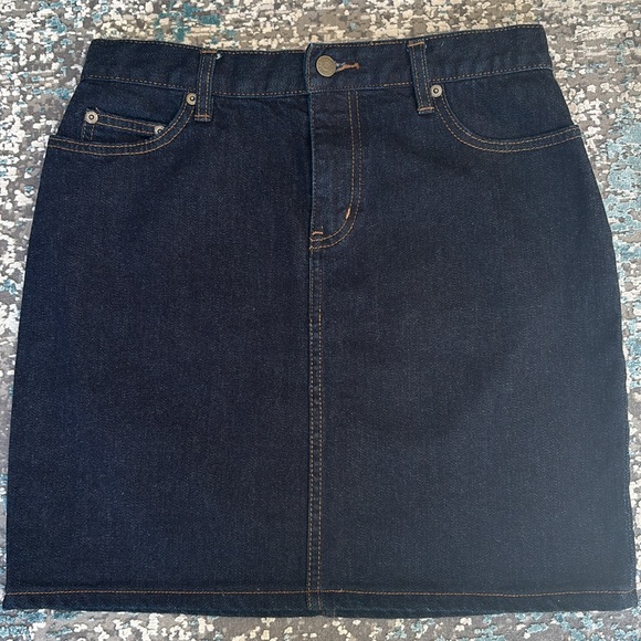 Lauren Ralph Lauren Dresses & Skirts - Ralph Lauren Dark Blue Denim Mini Skirt Size 2